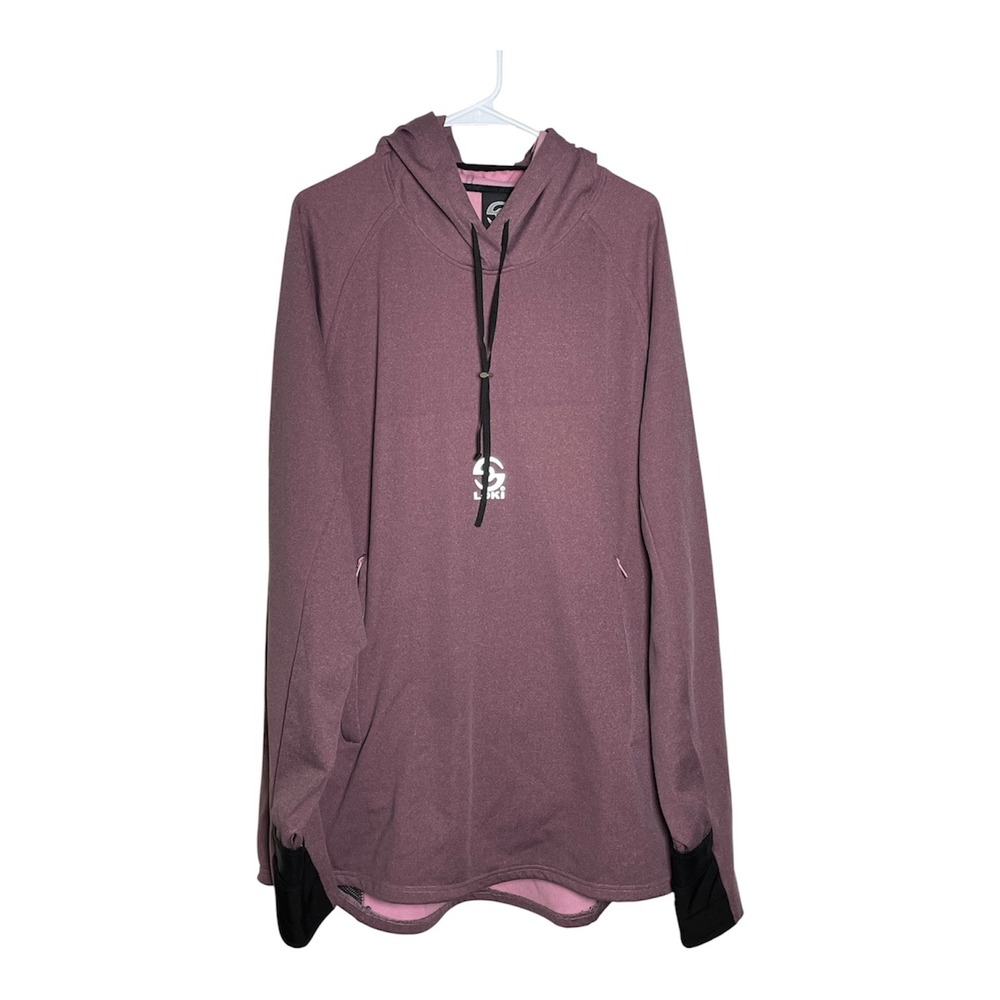 Loki Gear Unisex Pullover Hoodie 2XL Mauve Fleece Performance Outdoor C2059